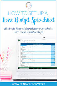 Some are free while you'll find spreadsheets for monthly and yearly household and personal budgets, christmas gift. How To Set Up A Horse Budget Spreadsheet The Printable Pony