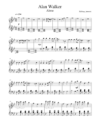 Dummies helps everyone be more knowledgeable and confident in applying what they know. Alan Walker Alone Piano Sheet Music For Piano Solo Musescore Com