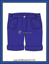 Black And White Shorts Clipart Clothes Shorts English Unite Clothes Clips Clothes Kids Clipart
