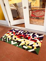 Canvas Painted Floorcloth In 2020 Hand Painted Canvas Floor Cloth Canvas Painting