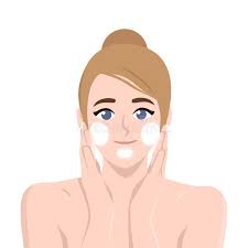 Wash Face Stock Illustrations