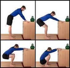 The Supported Squat Is One Of The Best Knee Strengthening Exercises Knee Strengthening Exercises How To Strengthen Knees Knee Exercises
