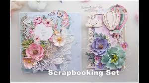 A handcrafted card is a great way to show you care, and a personal message makes it even more. Card Tag Scrapbooking Set Creating Process Maremi S Small Art Scrapbooking Set Small Art Mixed Media Art Journaling