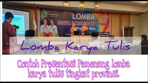 Contoh power point lomba karya tulis ilmiah. Presentasi Lomba Karya Tulis Ilmiah Tingkat Provinsi Youtube