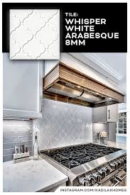 We did not find results for: Whisper White Arabesque Tile Backsplash Inspiration Kitchen Design Open Farmhouse Kitchen Backsplash Kitchen Remodel