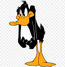 Draw two small lines on top of it to indicate this looney tunes cartoon character's nostrils. Cartoon Galery Net Cartoon Pictures Of Daffy Duck