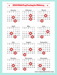 Unique 35 Examples Usaa Pay Calendar 2019 Etxettipia Com