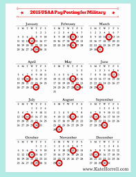 unique 35 examples usaa pay calendar 2019 etxettipia com