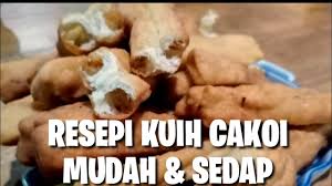 4 keping roti gardenia 3 ulas bawang putih 4 sudu besar buttercup sedikit hirisan daun parsley sedikit serbuk lada hitam. Resepi 40 Resepi Cakoi Sedap Breadstick Doughnut Recipe Cara Membuat Kuih Cakoi Resep Cakwe Youtube
