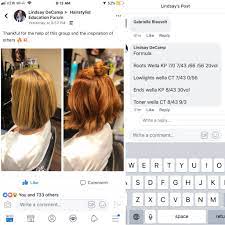 Wella Copper Color Transformation Hair Color Formulas Wella Hair Color Hair Formulas