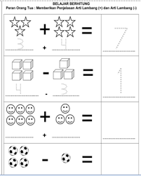 Contoh soal anak tk b semester 2. Contoh Soal Ujian Tk Dan Paud Pusat Pendidikan Berhitung Matematika Dasar Lembar Kerja Matematika Belajar Menghitung