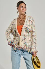 Akira Margaret Button Down Cardigan Sweater Top