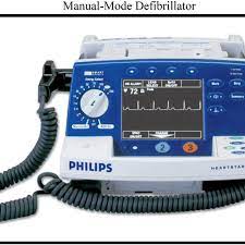 A combination manual device with automated external defibrillator capabilities, heartstart xl enables the first caregiver on the scene, whether an acls or. The Philips Heartstart Xl Manual Mode Defibrillator Is Shown Image Download Scientific Diagram