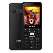 Intex Turbo Slimzz Mobile - Black + Grey Color : Amazon.in: Electronics