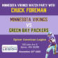 Chuck Forman Vikings at Green Bay Packers Watch Party event image