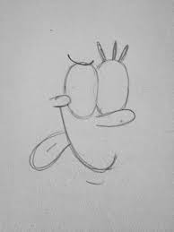 He has a small and red right eye, and a large blue and red left eye. How To Draw Spongebob Squarepants B C Guides