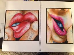Close Up Facial Expressions Distortion Art Close Up Art Book Art