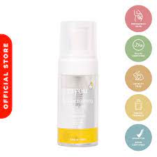 MSBB - Rayou Brightening Micellar Foaming Cleanser Yuzu dan Niacinamide  100Ml - My Skin But Better
