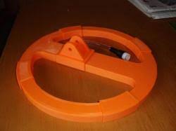 The metal detector is built with one 100µh coil that has 40 mm in diameter and is made the setup is easy, vr1 is adjusted (away from any metal objects) so that led 1 will light and the buzzer sounds on, and then vr1 will be trimmed. Diy Metal Detector Coil 3d Models Stlfinder