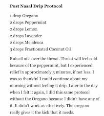 Post Nasal Drip Essential Oils For Colds Essential Oils Sinus Essential Oils