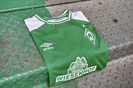 Sv standing for sportverein, meaning the logo consists of a diamond shape with a w (obviously for werder) inside. Umbro Bremen 18 19 Home Away Third Kits Released Footy Headlines Umbro Football Shirts Bremen