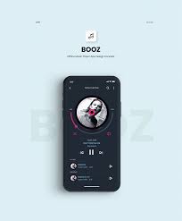 Here are the best music player for android. Booz Music Player App On Behance