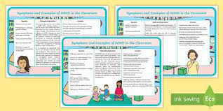 We did not find results for: Symptoms And Examples Of Adhd In The Classroom Display Posters