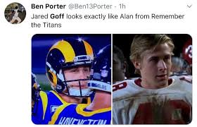 Jared goff was born and raised in northern california. He S Onto Something Losangelesrams