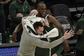 More fans will be welcomed to fiserv forum to cheer the milwaukee bucks beginning saturday, march 20, the team announced thursday. Khris Middleton Lifts Bucks Past Heat In Ot In Game 1