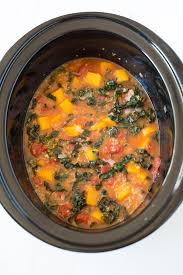 Slow Cooker Butternut Squash Kale Quinoa Stew Real Food Whole Life Recipe Whole Food Recipes Vegan Slow Cooker Real Food Recipes