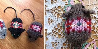 Check out our knitted mice selection for the very best in unique or custom, handmade pieces from our stuffed animals & plushies shops. Cute Knitted Fair Isle Mice Free Knitting Pattern