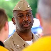 U.S. Army Spc. Lyle Yantz talks about his prosthetic