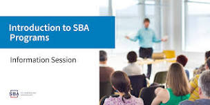 SBA Programs and Resources Workshop - College Station