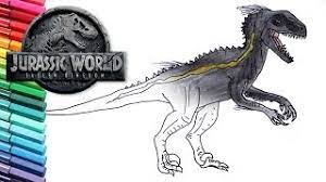 In 2015, they were at it again, genetically engineering life. How To Draw Jurassic World Indoraptor Dinosaur Color Pages Drawing And Coloring Indoraptor Youtube