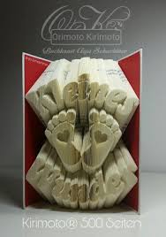 Buch origami vorlagen kostenlos : Orimoto Kirimoto Geburtsbuch Kleines Wunder Kirimoto Orimoto Schachtner Meissner Bookfolding Buchfalten Bucher Falten Vorlage Bucher Falten Origami Buch