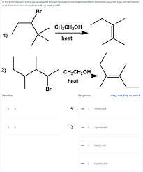 Organic Chemistry 14: Unimolecular Beta Elimination - Carbocation  Rearrangements