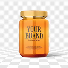 Glass Honey Jar Bottle Mockup In 2020 Bottle Mockup Honey Jar Honey Bottles