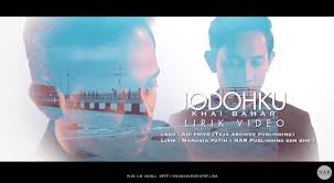 Berikut kutipan lirik lagunya aku hanyalah manusia biasa bisa merasakan sakit dan bahagia izinkan ku bicara agar. Lirik Lagu Khai Bahar Jodohku Ost Cinta Tiada Ganti Oh Hiburan