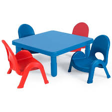 Angeles Preschool Plastic Table And Chairs 11 H Pre K Set 28 Square Ab70020 Packa In 2020 Toddler Table And Chairs Toddler Table Shabby Chic Table And Chairs