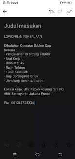 Mengatur keuangan rumah tangga dengan gaji kecil itu sangat tidak mudah dilakukan. Baju Cari Lowongan Terbaru Di Bekasi Kota Olx Co Id
