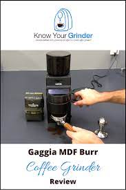 Gaggia Mdf Burr Coffee Grinder Review Burr Coffee Grinder Best Coffee Grinder Coffee Grinder