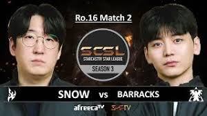 ENG] SCSL S3 Ro.16 Match 2 (Snow vs Barracks)