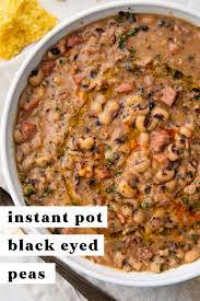 The Best Ever Instant Pot Black Eyed Peas Recipe Instant Pot Dinner Recipes Crockpot Recipes Slow Cooker Pea Recipes