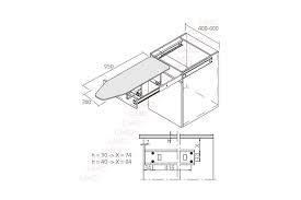 Table A Repasser Escamotable A Encastrer Dans Un Element De Cuisine Table A Repasser Element De Cuisine Repasser