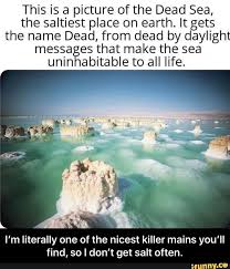 This Is A Picture Of The Dead Sea The Saltiest Place On Earth It Gets The