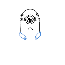 Learn how to draw step by step in a fun way!come join and follow us to learn how to draw. How To Draw A Minion Step By Step Easy Drawing Guides Drawing Howtos
