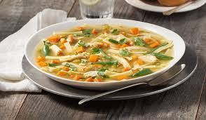 Bone Broth Chicken Noodle Soup Recipe Recipe Soup Recipes Chicken Noodle Soup And Sandwich Seasoned Roasted Potatoes