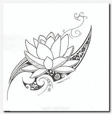Black And White Lotus Flower Half Sleeve Tattoo Marquesan Tattoos Polynesian Tribal Tattoos Marquesan Tattoos Tribal Arm Tattoos