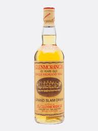 Glenmorangie 10 Year Old Grand Slam Dram Highlands Glenmorangie Distillery Whiskey Macallan Whiskey Bottle
