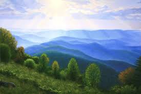 Greatbigcanvas.com has been visited by 100k+ users in the past month Blue Ridge Mountains Sunburst On The Blue Ridge Mountains In Virginia Oil Paintings By Blue Ridge Mountains Blue Ridge Mountains Virginia Blue Ridge